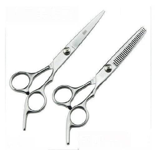 1 set Hair Cut Barber Salon Scissors Shears Clipper Hairdressing Thinning Set