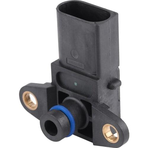 13628617097 5.4 * 5.6cm car-styling Black Plastic Intake Manifold Air Pressure Sensor for BMW 128i 325i 328i 330i E90 E91 E92