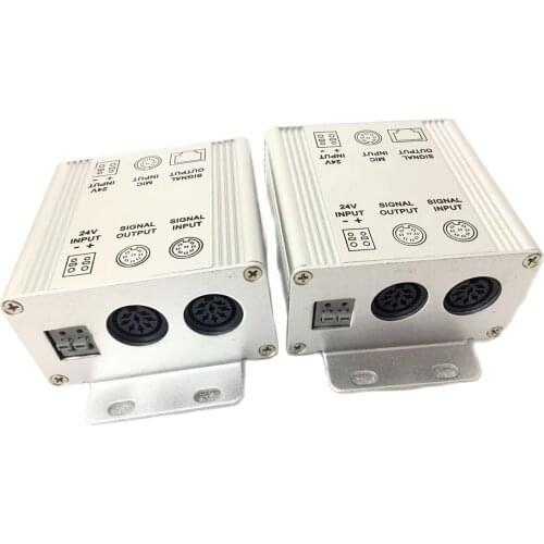 8pin XLR RJ45 3Female converter Connector Audio Adapter