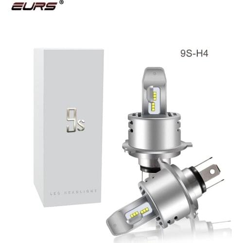 Car LED H4 headlights Auto lamp 9S H7 H1 9005 hb3 9006 hb4 led 9012 ZES chips 80W 12000LM diode lamps light bulbs for cars