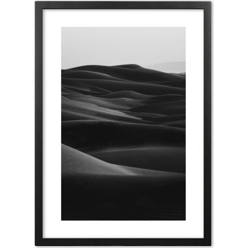 Black White Desert Art Photography Wall Art Print paper Painting Nordic Posters And Prints Wall Pictures For Living Room Decor