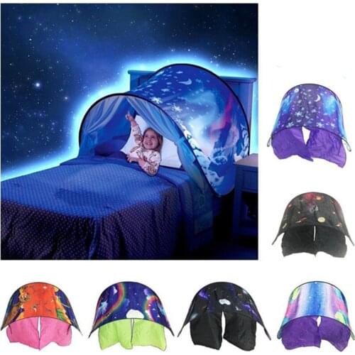 Kids Toys Tent Play House Winter Wonderland Princess Tents Chidren Home Indoor Folding Tent Portable Adventure Toy For Children