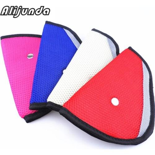 Alijunda Triangle baby child car seat belt adjustment device for Volkswagen vw POLO Tiguan Passat CC Golf GTI R20 R36 EOS