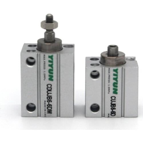 CDUJB6-4D/6D/8D/10D/15D/20D/25D/30D YIYUN Mini free Mount Cylinder perform Pneumatic components air tool CDUJB CUJBseries