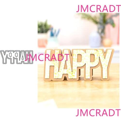 JMCRAFT 2021 New TAPPY English Letters #7 Metal Cutting Die For Scrapbooking Practice Hands-on DIY Album Card Handmade Tool