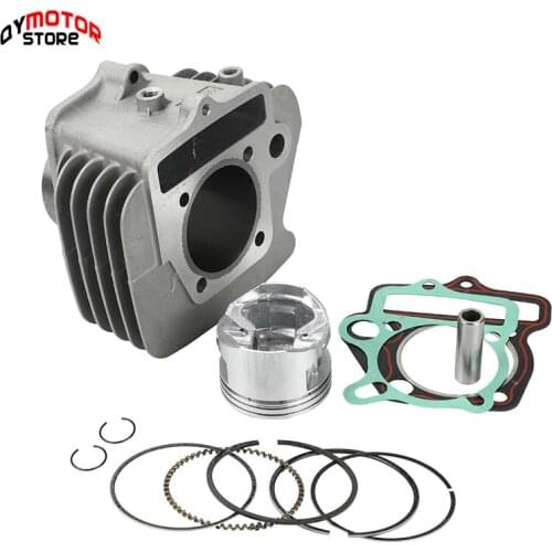 Motorcycle Cylinder Piston Ring Gasket Kit For 56mm Bore YX140 YinXiang 140cc Horizontal Engine Dirt Pit Bike Atv Quad Parts