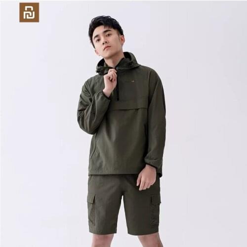 Xiaomi youpin mens half zipper sports function suit mens sports suit quick-drying and dehumidifying casual clothes