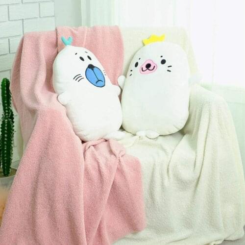 Stuffed Plush Toy Seal Plush Toy Plump Plush Seal Stuffed Animal Pillow Plush Toys For Children