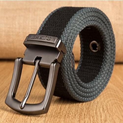 Vintage Canvas Belt Outdoor Tactical Belt Unisex High Quality Canvas Belts for Jeans Male Luxury Casual Straps Ceintures