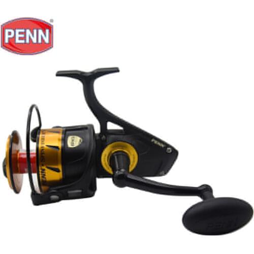 100% Original PENN Spinfisher VI SSVI 2500-10500 Metal Body Spinning Fishing Reel 5+1BB IPX5 Sealed Design Big Sea Saltwater