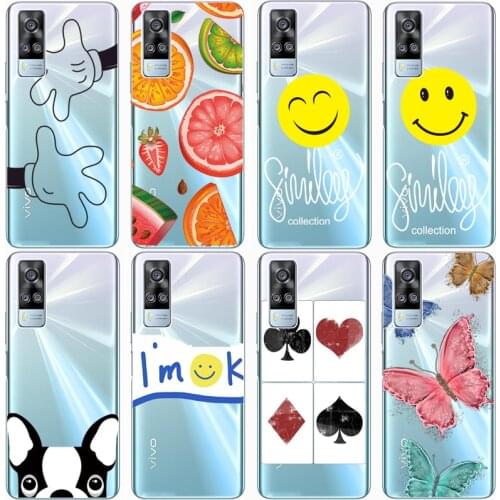 For VIVO Y31 2021 Case Ultra Thin Clear Soft TPU Case Cover For Vivo Y31 2021 Case Transparent Couqe Funda