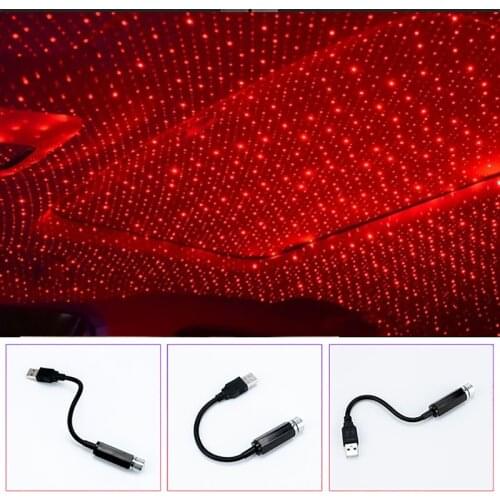 Car Roof Star Light Interior LED Starry Laser Atmosphere Ambient Projector for Mercedes-Benz Series-A B C E S G M ML GLK CL CLK