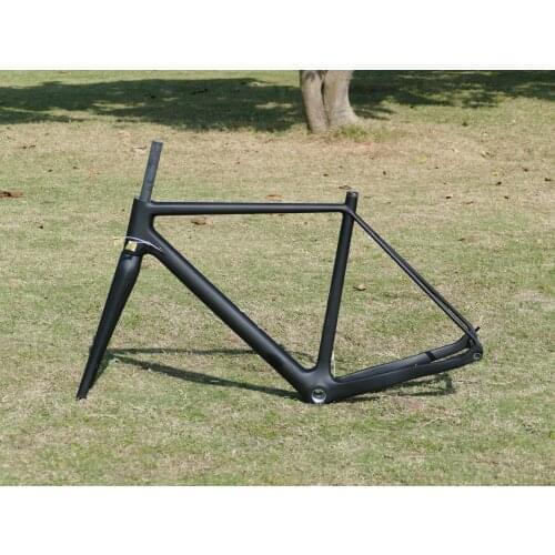 Full Carbon Toray UD Matt Gravel Cyclocross Bike Disc Brake Cyclo-Cross Frame Thru Axle Frameset Frame & Fork 49/52/54/56/58cm