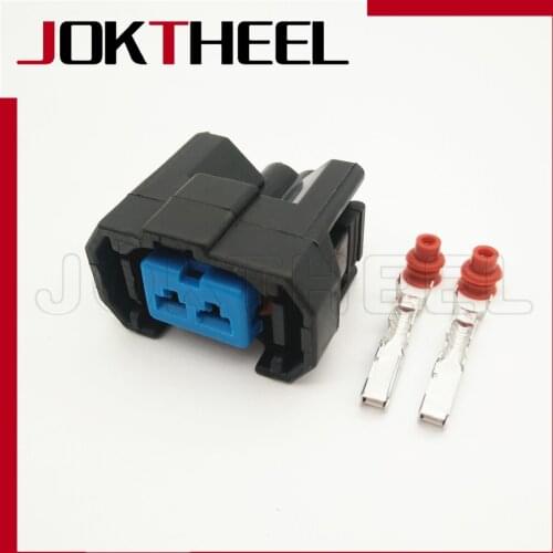 1/5/10/20 sets kit 2 pin way blue female housing socket fuel Injector Nozzle plug auto wire connector for Honda CRV 6189-0533