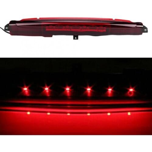 15201921 Car Auto High Mount Brake Tail Light Lamp Fits for Chevrolet Trailblazer / Buick /GMC Envoy GM2890106 Red LED