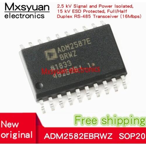 2pcs~20pcs/LOT ADM2582E ADM2582EBRW ADM2582EBRWZ ADM2582EBRWZ-REEL7 SOP20 New original In stock