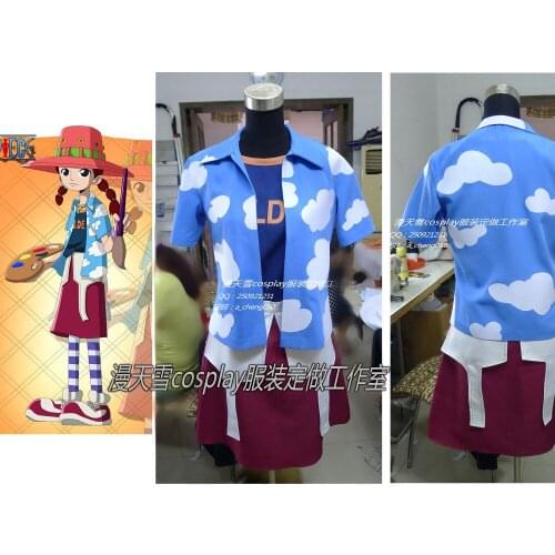 2016 Anime One Piece Miss Golden week Cosplay Costume Any Size Custom Made