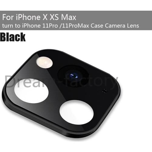 300PCS Aluminum Metal Camera lens Second Change for iPhone 11 Pro Max for iPhone X Xs Xr Max free DHL