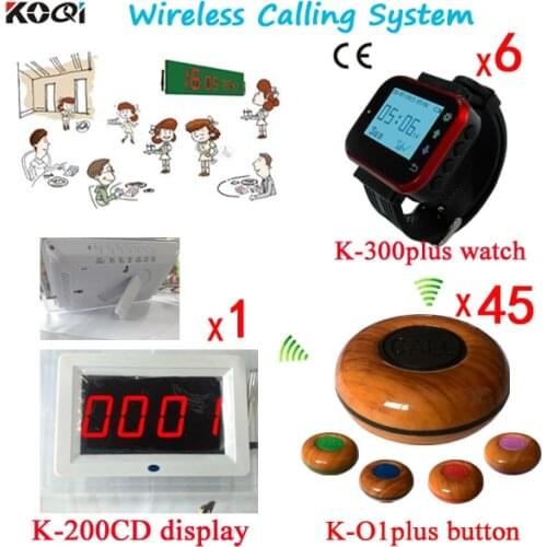 Wireless Calling Equipment For Cafe House