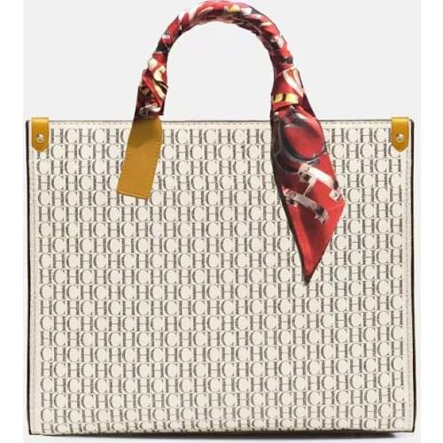 CHCH HCHC CHCH HCHC Fabric Shopping Bags