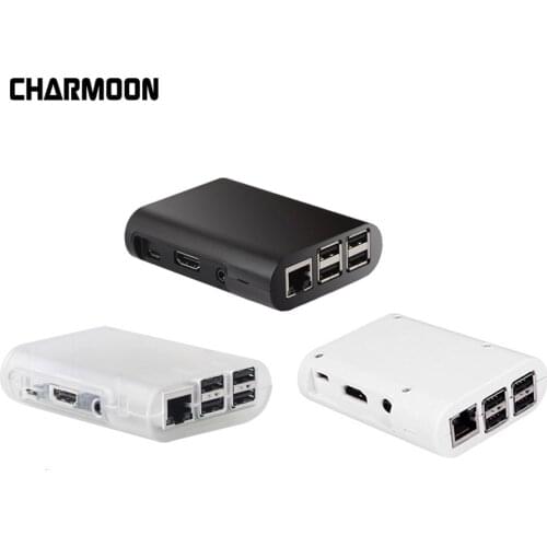 For Raspberry PI 3 model B Case Cover Shell Enclosure ABS Plastic Box for Raspberry PI 2 Model B and Model B