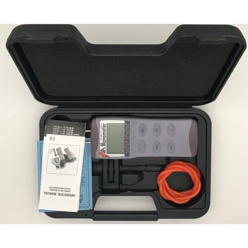 Digital AZ8215 15psi Manometer Differential Pressure Meter Vacuum Gauge 11 Units Selection RS232
