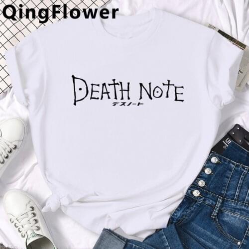 Anime Death Note Misa Amane summer top tshirt men casual vintage aesthetic couple ulzzang top tees tshirt