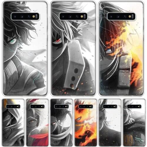 My Hero Academia Cool Phone Case For Samsung Galaxy S10 S20 Ultra Lite Note 10 9 8 S9 S8 J4 J6 J8 Plus + Pro S7 Coque Capa