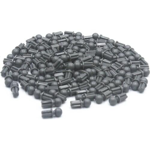 MOC Building Blocks Self-Locking Bricks Technical Parts 100pcs BALL W.CROSS AXLE compatible with lego for Kids Boys Toy 2736