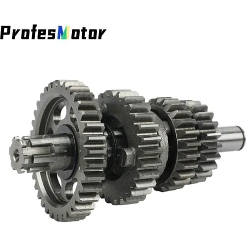 LF150cc Engine Transmission Gear Counter Shaft kit For Lifan 150 150cc 1P56FMJ Horizontal Kick Dirt Pit Bikes Starter Engines