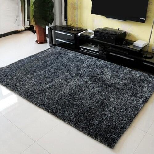 Living Room Carpet Coffee Table Bedroom Full of South Korean Silk Fashionable Simple Modern Bedside European Carpet Custom Mat