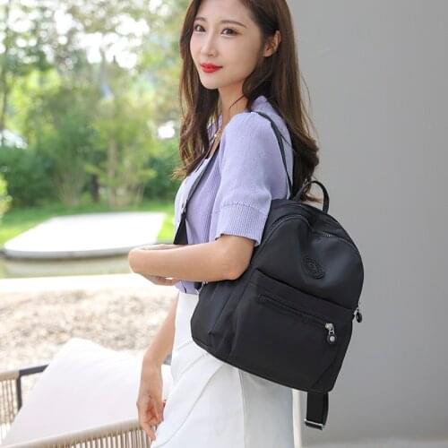 Fashion Womens Backpack Mini Travel Backpacks Waterproof Oxford School Bags For Girls Female Small Backbag Quality Packbag 2021