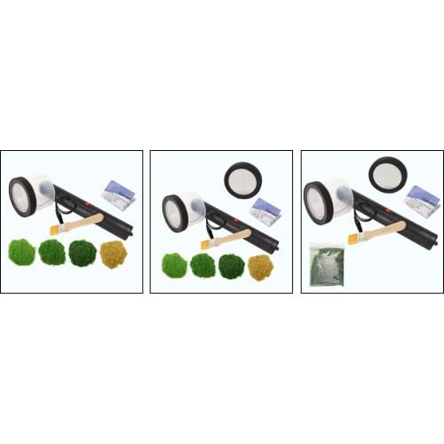 Portable grass scenery Mini Flocking electric Machine Static flock Master Applicator for Model Building Scenery