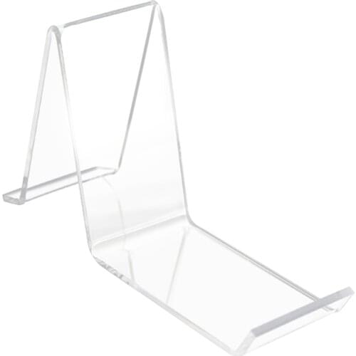 Clear Acrylic Shoe Store Display Stands Rack Holder Sandal Display Stands resistant to wear durable transparent looks textured
