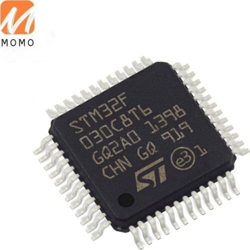 STM32F030C8T6 Original Product High Quality LQFP48 Online Electronic Components Parts Ic Chips Board MCU Microcontroller