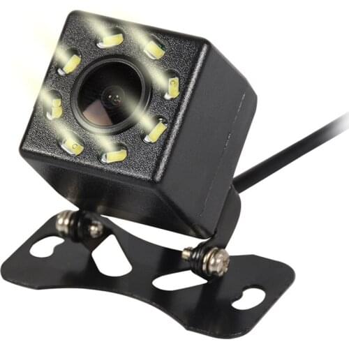 Universal Waterproof 8 LED Night Vision 170 HD Car Packing Assistance Auto Reverse adjustable bracket Rear View Camera