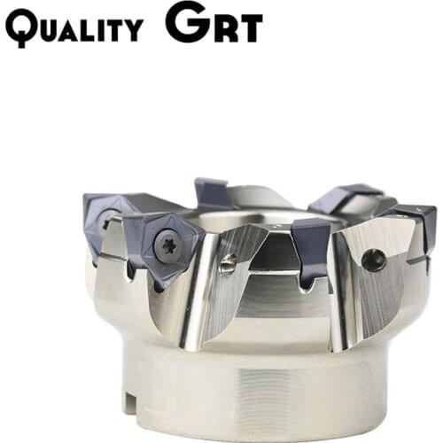 Younio 90 degree MFWN90050R/063R/080R/100R double-sided hexagonal plane heavy cutting milling cutter disk with WNMU08 blade