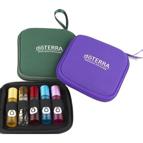 10 Slots Storage Bags Essential Oil Bag for Doterra Roller Spray Bottle Holder Organizer Storage Carrying Bag