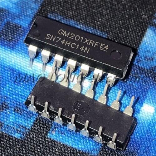 10PCS/LOT SN74HC14N DIP-14 SN74HC14 DIP 74HC14N DIP14 74HC14 new and original IC In Stock