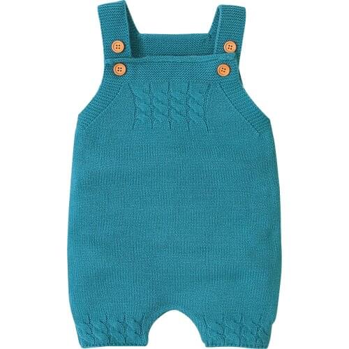 2021 Baby Rompers Knitted Clothes Spring Newborn Baby Girl Boy Jumpsuits Toddler Playsuit One Piece Infant Kids Outfit Costume