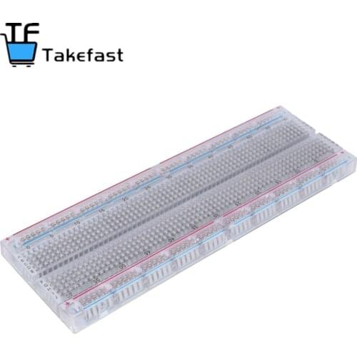 3.3V/5V MB-102 Breadboard power module+ 400 830 points Solderless Prototype Bread board kit +65 Flexible jumper wire