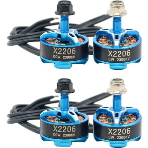 4PCE 2206 2300KV Brushless Motors Fpv Motor RC 3-4S for RC Drone FPV Racing CW/CCW Motor