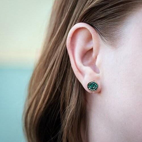 50PCS Invisible Resin Earring Clips For Non Pierced Ears With Holes DIY Jewelry