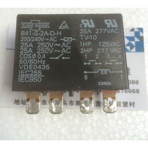 841-S-2A-D-H 200/240-AC Relay