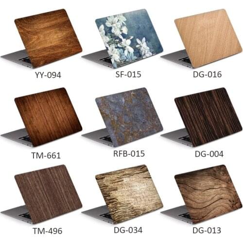 Wood Laptop Notebook Skin Sticker Cover waterproof Decal computer skin stickers for 13.3" 14" 15.6" 16" HP/Dell/Lenovo/Asus/Acer