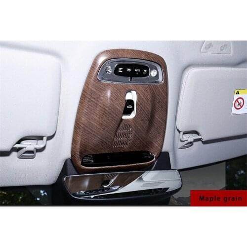 For Volvo S90 maple grain Roof light decorative frame 1pc