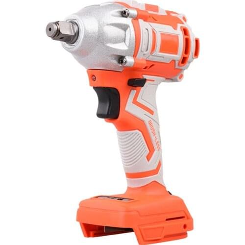 NEW 18V Electric Rechargeable Brushless Impact Wrench Cordless 1/2 Socket Wrench Power Tool For Makita Battery Laecabv