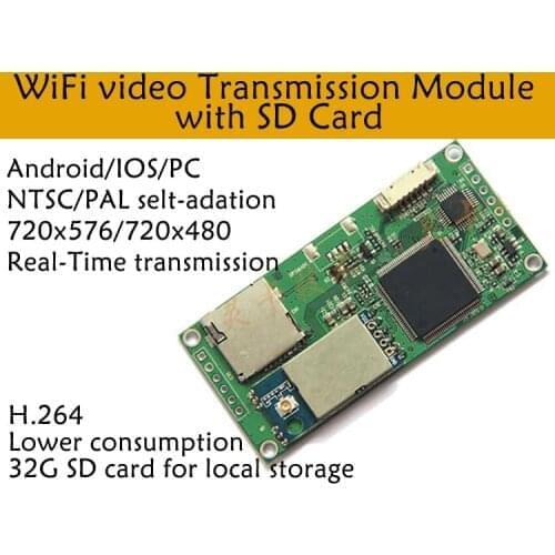 Linkard well 2.4G WIFI AV Transmitter FPV Drone 720X 480 Wireless Video