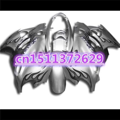 Fairing for A GSX600F 750F Katana 1997 - 2005 GSX 600 F 97 98 99 00 01 02 03 04 05 Fairing kit silver body-Dor for SUZUKI D