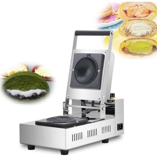 Donut Ice Cream Burger Machine Italy Gelato Panini Press Maker Commercial Krapfen Warmer Electric Gelato Sandwich Pan 220V/110V